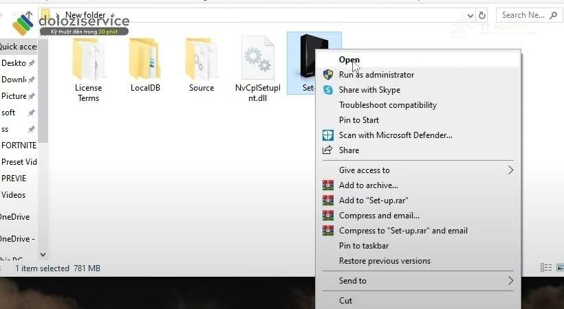 Chạy file setup After Effects 2025 với quyền admin Chạy file setup After Effects 2025 với quyền admin