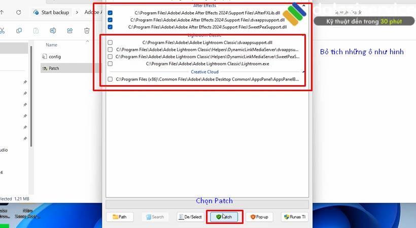 Chọn Patch After Effects 2024 Chọn Patch After Effects 2024