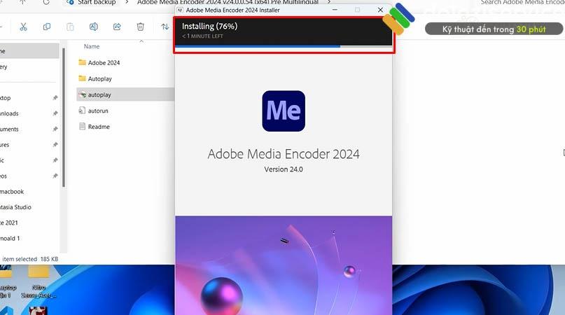 Đợi loading 100% về máy của bạn. Đợi loading 100% về máy của bạn.