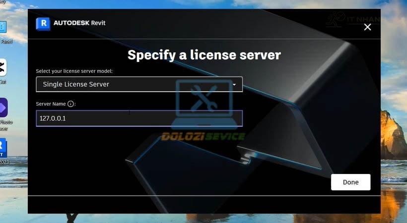 Hoàn tất kích hoạt Revit 2023 Chọn Done để hoàn tất kích hoạt Autodesk Revit 2023