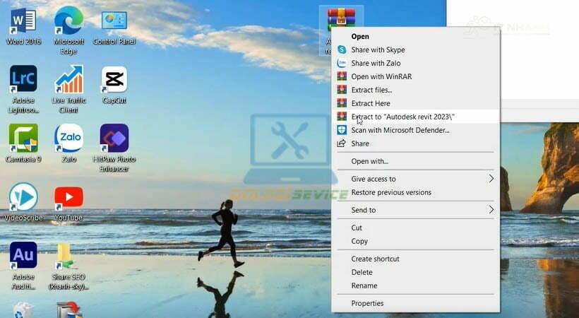 Giải nén Revit 2023 Giải nén phần mềm Autodesk Revit 2023