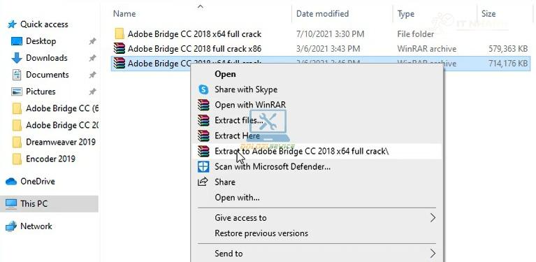 Giải nén phần mềm Bridge 2018 Giải nén phần mềm Bridge 2018 Full Crack