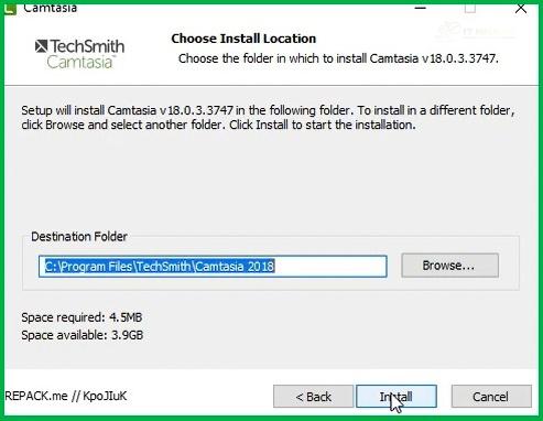 Phần mềm Camtasia 2018