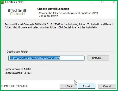 Tải Camtasia 2019 Full Crack