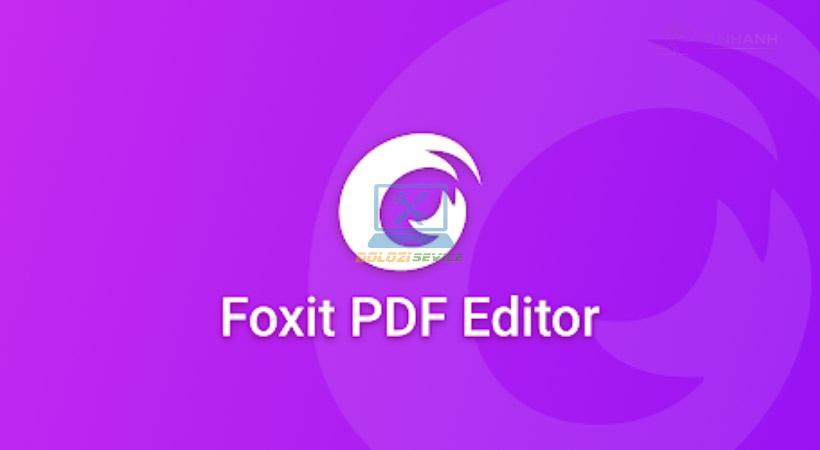 Giao diện trực quan, dễ sử dụng của Foxit PDF Editor Pro 2021