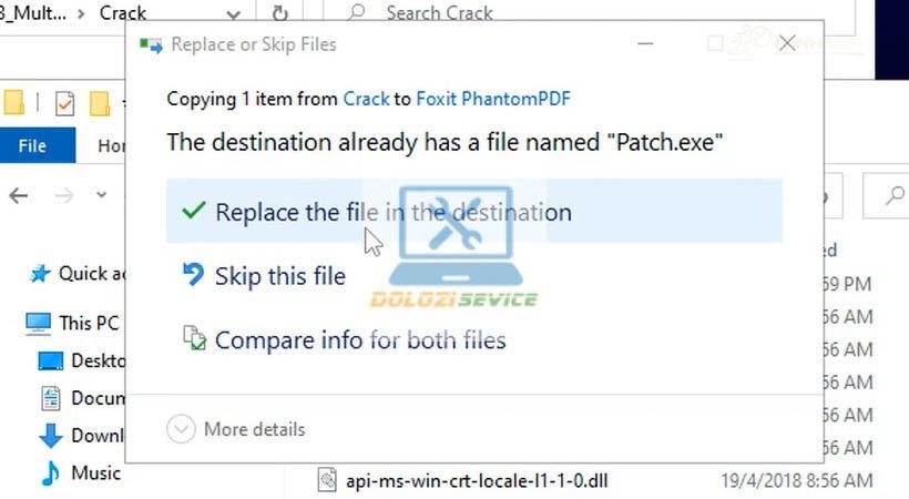 Chọn tiếp tục Foxit PhantomPDF Business 9