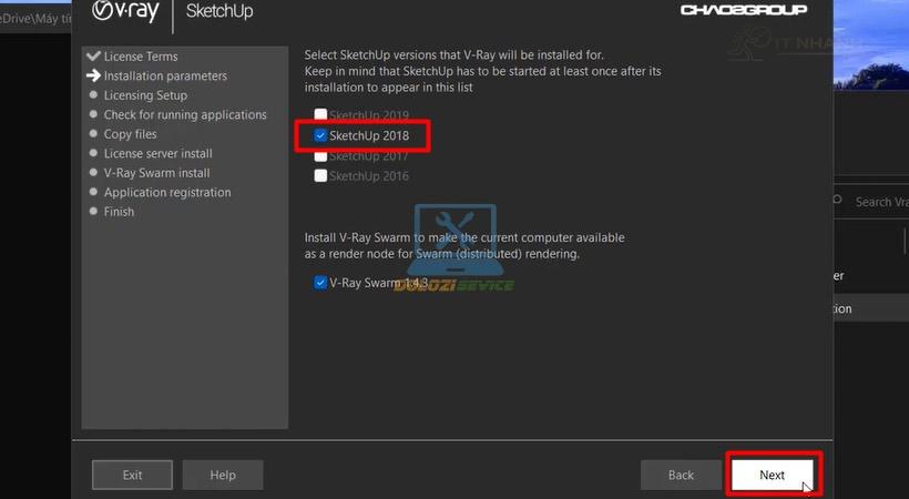 Lựa chọn phiên bản SketchUp phù hợp Chọn phiên bản SketchUp 2018 để cài Vray