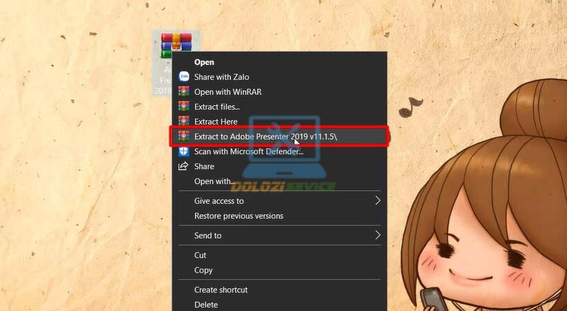 Giải nén file cài đặt Adobe Presenter 2019 Giải nén file cài đặt Adobe Presenter 2019