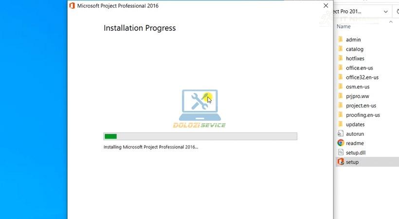 Chờ tải xong Project Pro 2016 Chờ tải xong Project Pro 2016