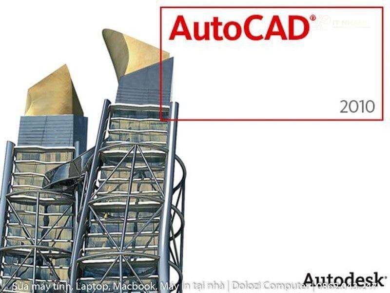 Giao diện Autocad 2010 Cài đặt autocad 2010 full crack