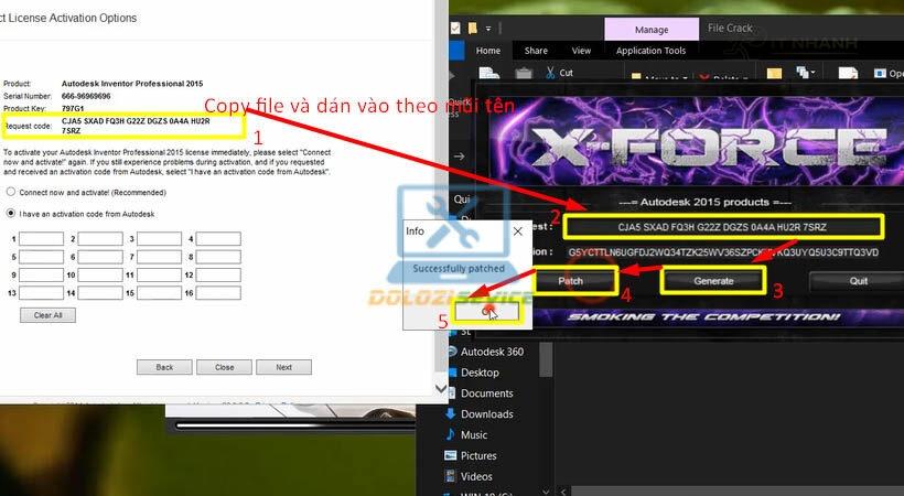 Làm theo hướng dẫn kích hoạt Inventor 2015 Làm theo hướng dẫn kích hoạt Inventor 2015