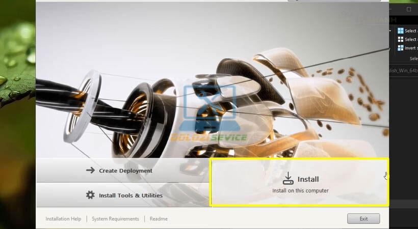 Chọn Install để cài đặt Inventor 2015 Chọn Install để cài đặt Inventor 2015