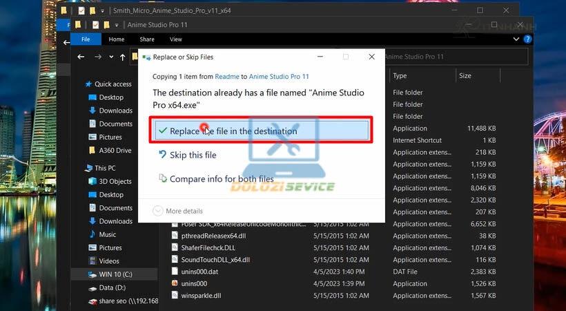 Chọn tùy chọn như hình để kích hoạt Smith Micro Anime Studio Pro V11 Chọn tùy chọn như hình để kích hoạt Smith Micro Anime Studio Pro V11
