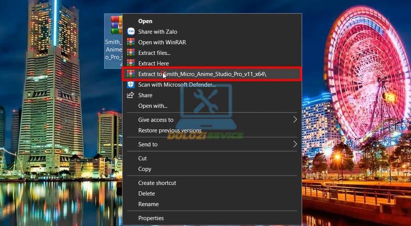Giải nén file cài đặt Smith Micro Anime Studio Pro V11 Giải nén file cài đặt Smith Micro Anime Studio Pro V11