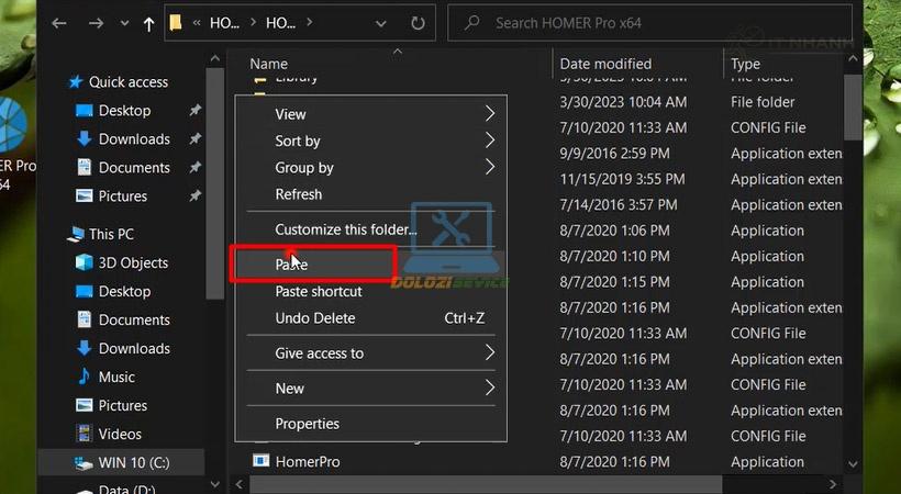 Dán file kích hoạt Homer Pro 3 Dán 2 file kích hoạt Homer Pro 3 tại IT Nhanh