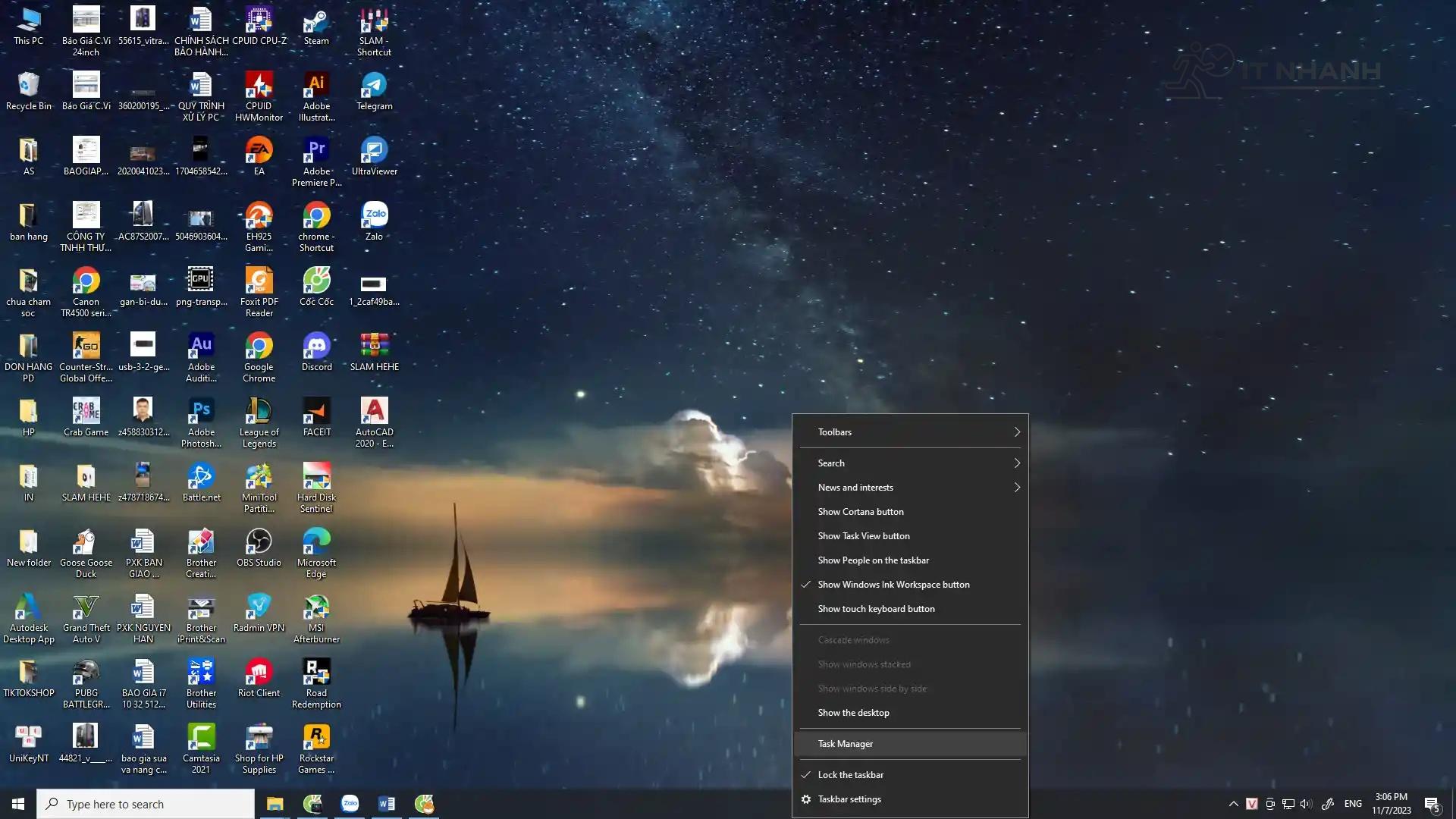 Mở Task Manager để tắt Genius Autodesk Services
