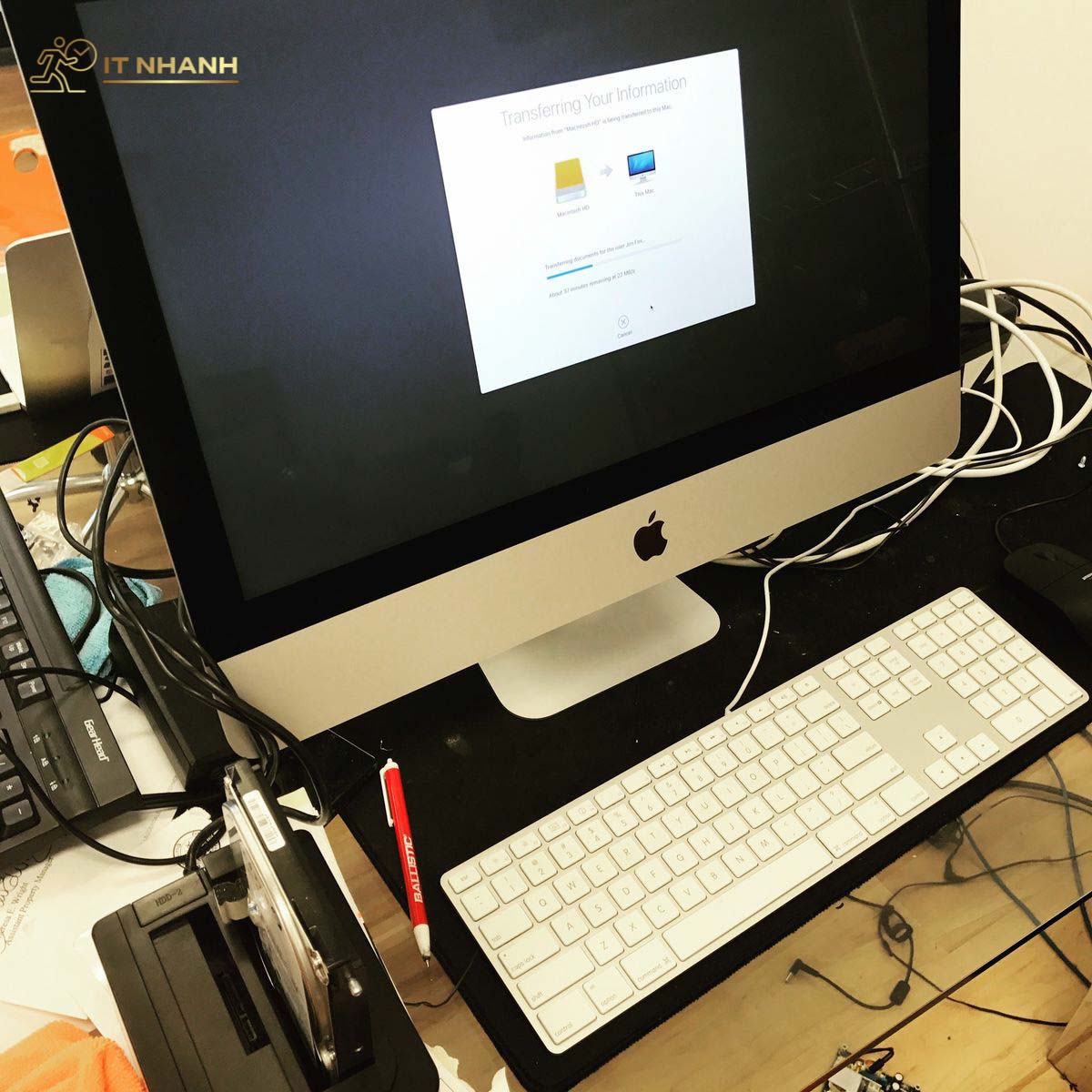 Nâng cấp iMac chuyên nghiệp Kỹ thuật viên IT Nhanh nâng cấp iMac